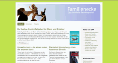 Desktop Screenshot of familienecke.ch